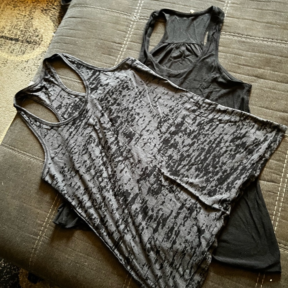 Cross cross back tank tops